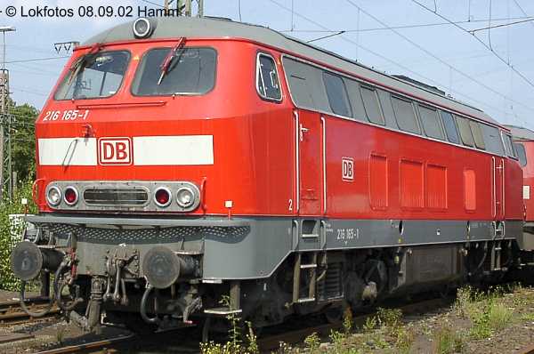 Kein weiteres Foto der Lok 165 vorhanden