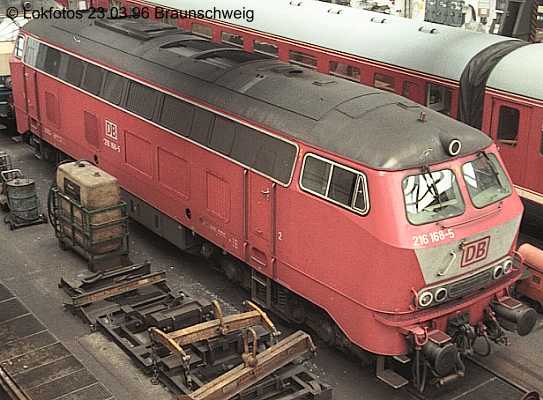 Kein weiteres Foto der Lok 168 vorhanden