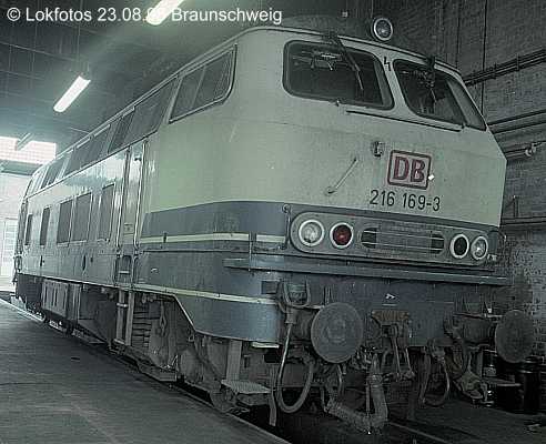 Kein weiteres Foto der Lok 169 vorhanden