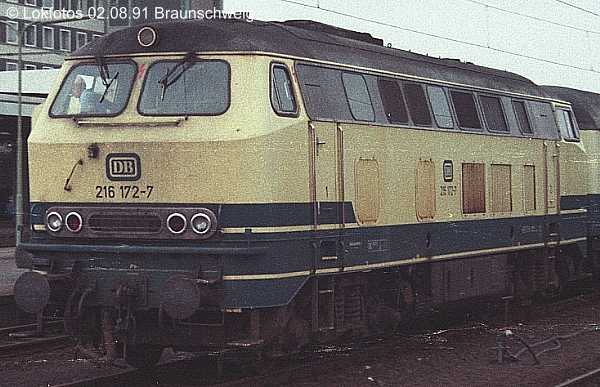 Kein weiteres Foto der Lok 172 vorhanden