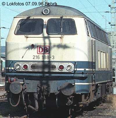 Kein weiteres Foto der Lok 188 vorhanden