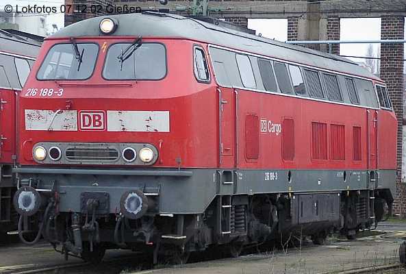 Kein weiteres Foto der Lok 188 vorhanden