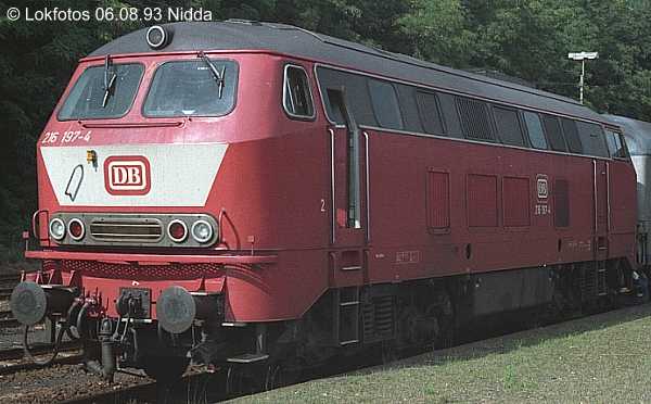 Kein weiteres Foto der Lok 197 vorhanden