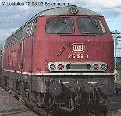 Kein weiteres Foto der Lok 199 vorhanden