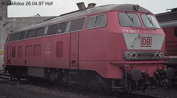 Kein weiteres Foto der Lok 005 vorhanden