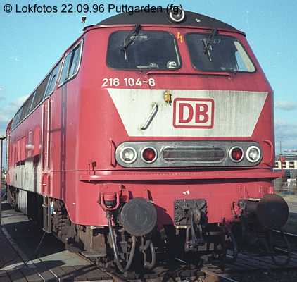 Kein weiteres Foto der Lok 104 vorhanden