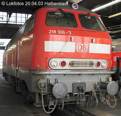 Kein weiteres Foto der Lok 106 vorhanden