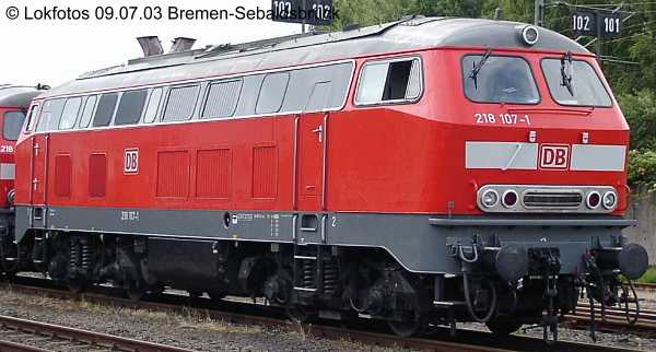 Kein weiteres Foto der Lok 107 vorhanden