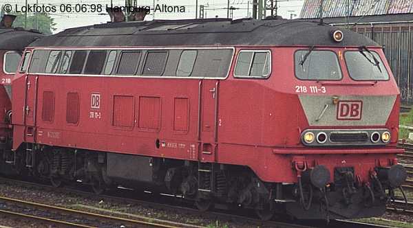 Kein weiteres Foto der Lok 111 vorhanden
