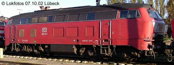 Kein weiteres Foto der Lok 112 vorhanden