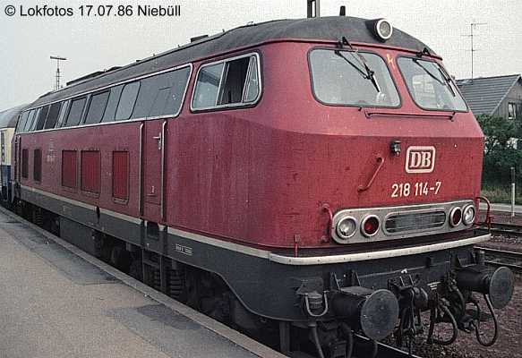 Kein weiteres Foto der Lok 114 vorhanden