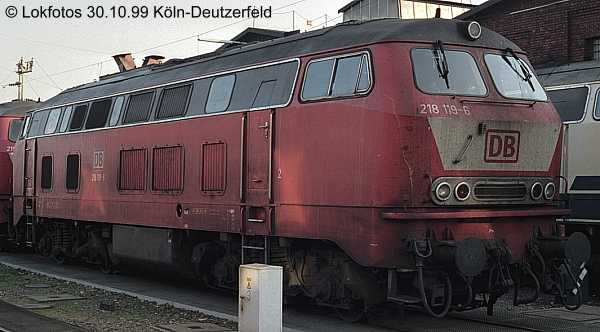Kein weiteres Foto der Lok 119 vorhanden