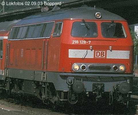 Kein weiteres Foto der Lok 128 vorhanden