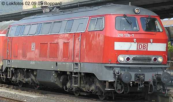 Kein weiteres Foto der Lok 128 vorhanden