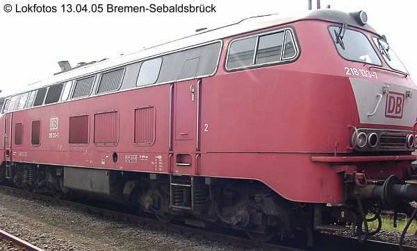 Kein weiteres Foto der Lok 133 vorhanden