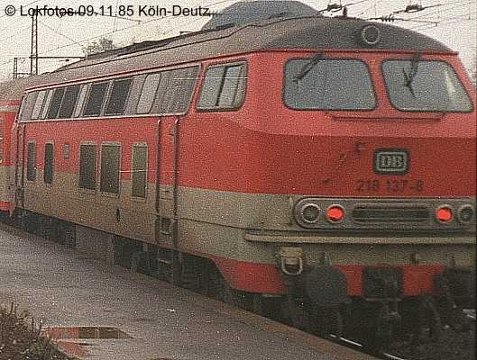 Kein weiteres Foto der Lok 137 vorhanden