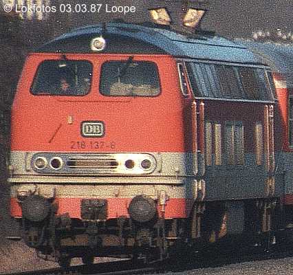 Kein weiteres Foto der Lok 137 vorhanden