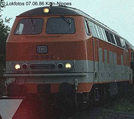 Kein weiteres Foto der Lok 140 vorhanden