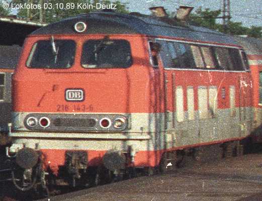 Kein weiteres Foto der Lok 143 vorhanden