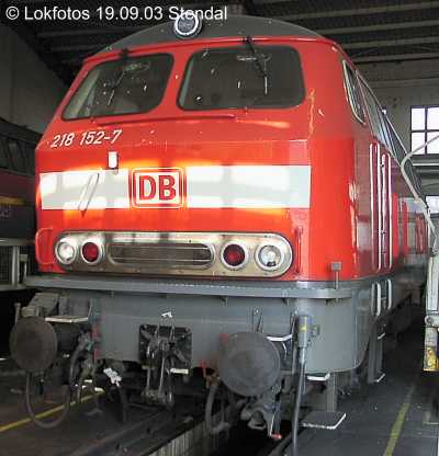 Kein weiteres Foto der Lok 152 vorhanden