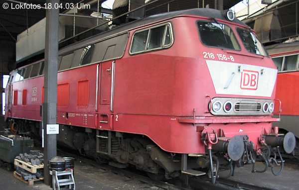 Kein weiteres Foto der Lok 156 vorhanden