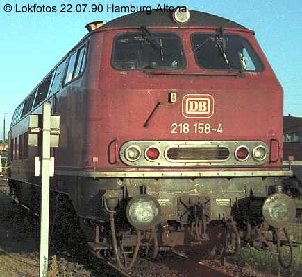 Kein weiteres Foto der Lok 158 vorhanden