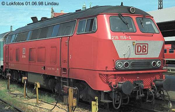Kein weiteres Foto der Lok 158 vorhanden