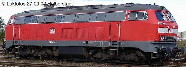 Kein weiteres Foto der Lok 158 vorhanden