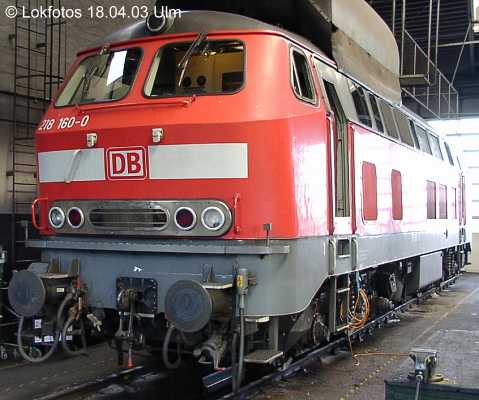 Kein weiteres Foto der Lok 160 vorhanden