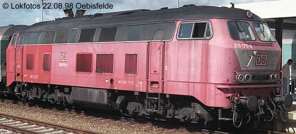 Kein weiteres Foto der Lok 170 vorhanden