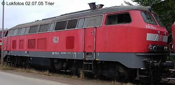 Kein weiteres Foto der Lok 173 vorhanden