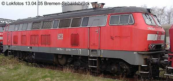 Kein weiteres Foto der Lok 174 vorhanden