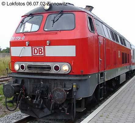 Kein weiteres Foto der Lok 179 vorhanden