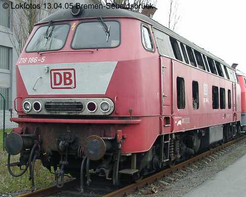 Kein weiteres Foto der Lok 186 vorhanden