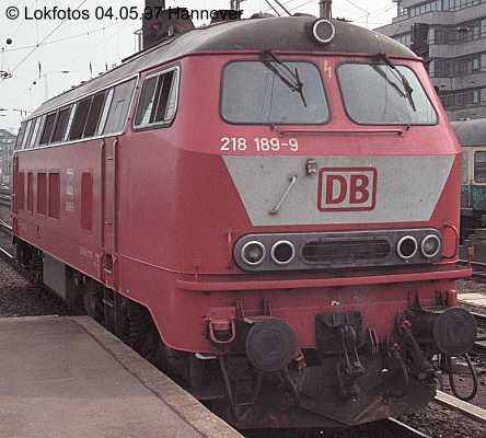 Kein weiteres Foto der Lok 189 vorhanden