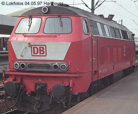Kein weiteres Foto der Lok 189 vorhanden