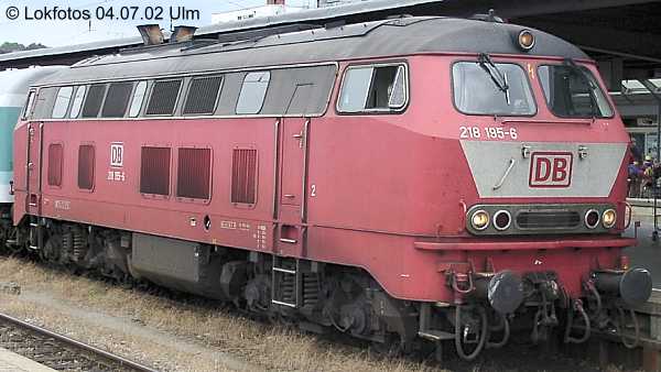Kein weiteres Foto der Lok 195 vorhanden