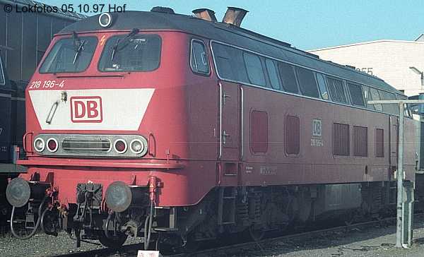Kein weiteres Foto der Lok 196 vorhanden