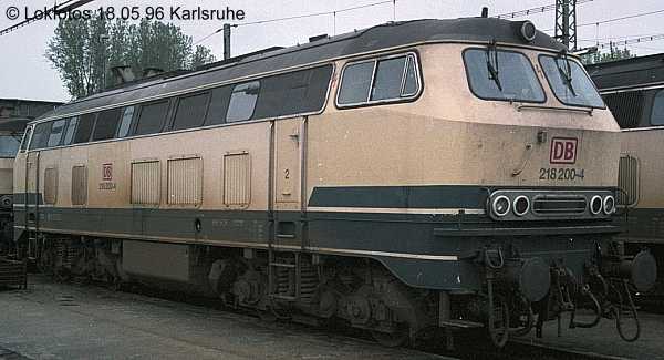 Kein weiteres Foto der Lok 200 vorhanden