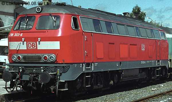 Kein weiteres Foto der Lok 303 vorhanden