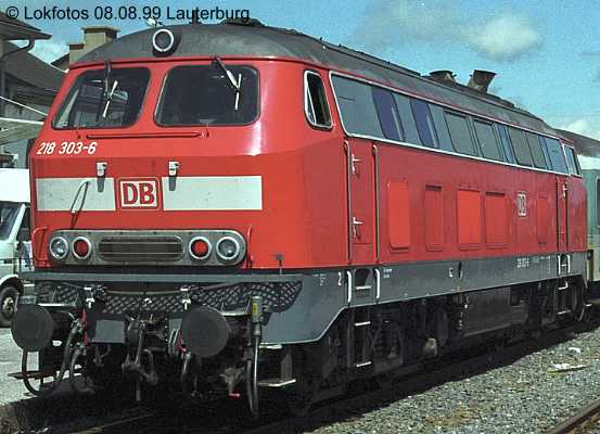 Kein weiteres Foto der Lok 303 vorhanden
