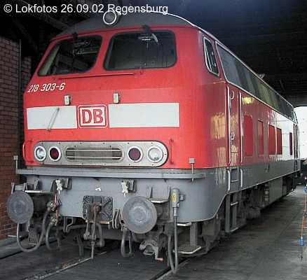 Kein weiteres Foto der Lok 303 vorhanden