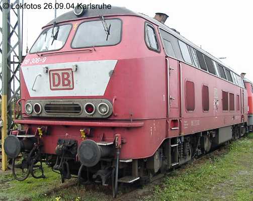 Kein weiteres Foto der Lok 306 vorhanden