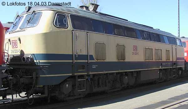 Kein weiteres Foto der Lok 320 vorhanden