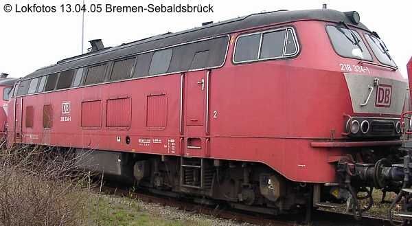 Kein weiteres Foto der Lok 334 vorhanden