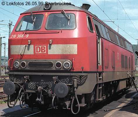 Kein weiteres Foto der Lok 368 vorhanden