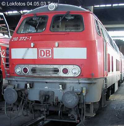 Kein weiteres Foto der Lok 372 vorhanden