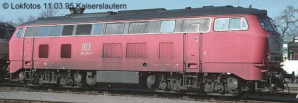 Kein weiteres Foto der Lok 374 vorhanden
