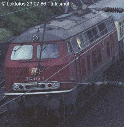 Kein weiteres Foto der Lok 375 vorhanden