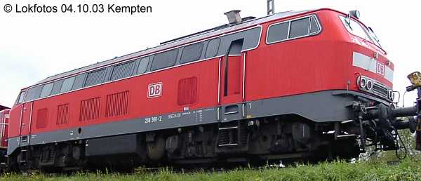 Kein weiteres Foto der Lok 381 vorhanden
